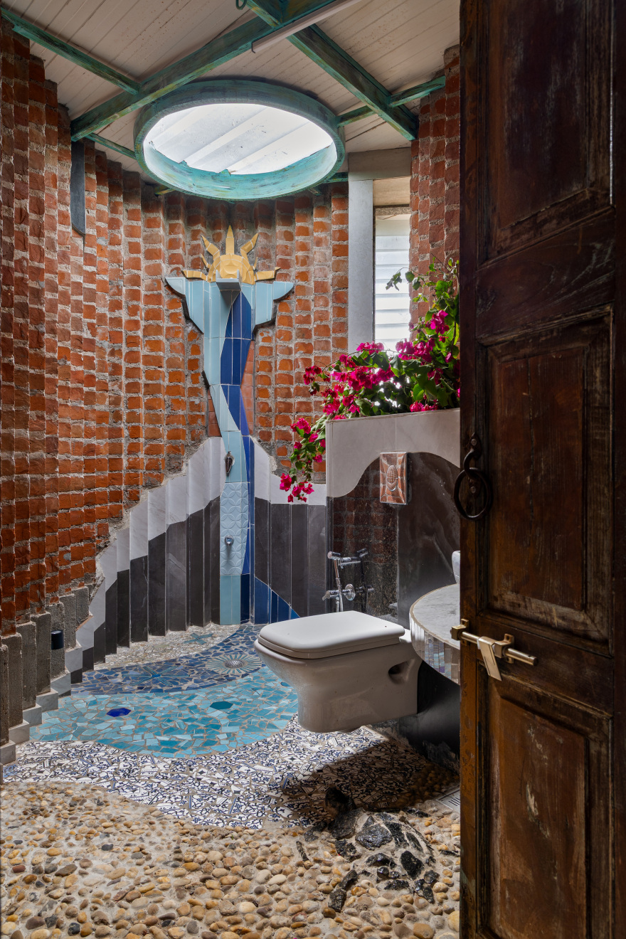 自给自足的农舍丨印度丨Manoj Patel Design Studio-33