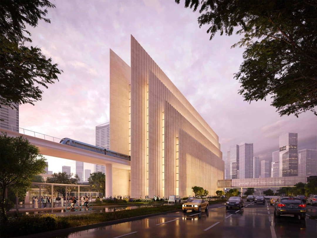 伊玛尔地铁站（Emaar Properties Station）丨阿联酋迪拜丨美国SOM事务所-7