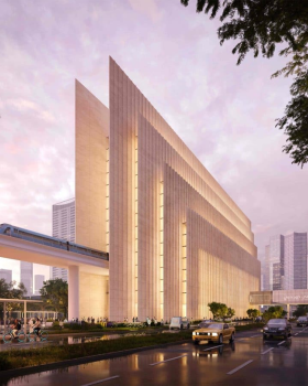 伊玛尔地铁站（Emaar Properties Station）丨阿联酋迪拜丨美国SOM事务所
