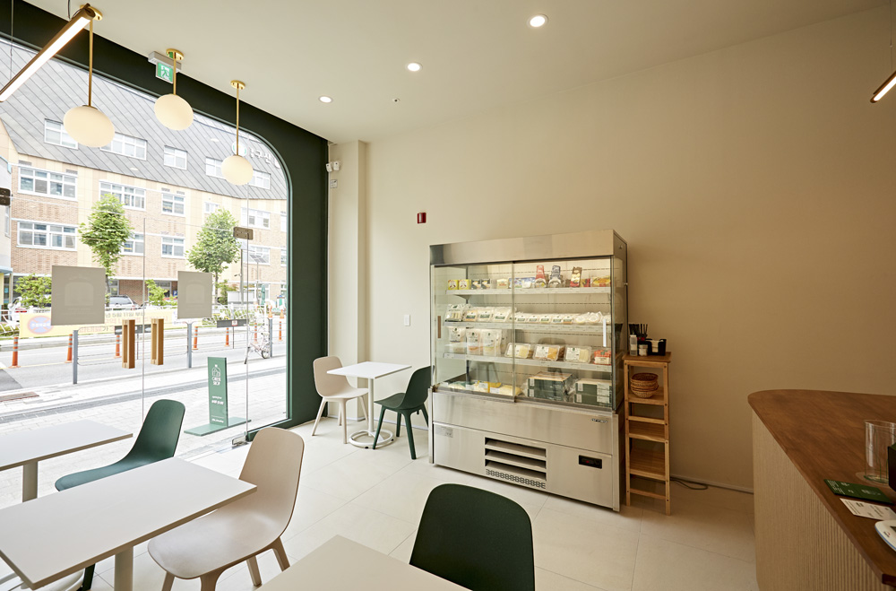 绿色调的宁静 10 分餐厅设计-10