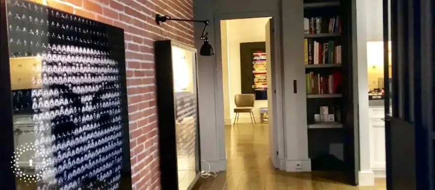 巴黎市区的绿意花园公寓-7