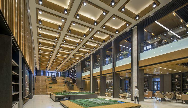 郑州绿地香颂书咖销售中心-15