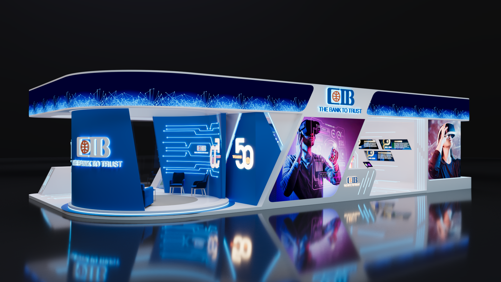 开罗信息通信技术展企业形象展示展位

注：这里假设 CIB 是 Corporate Image Booth（企业形象展示展位） 的缩写，Cairo ICT 是 开罗信息通信技术展 如果 CIB 有特定的已知含义，需根据实际情况调整翻译 丨埃及开罗-9