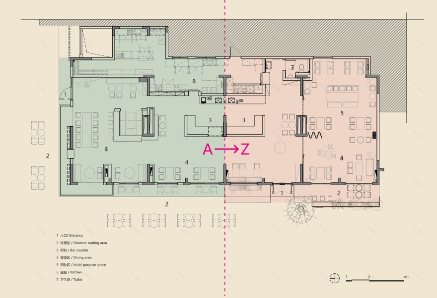 AZ COFFEE 丨中国秦皇岛丨未见筑设计事务所,重庆索引几何装饰工程设计有限公司-45
