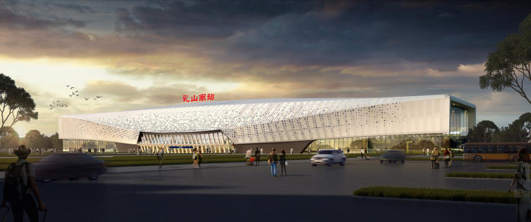 渝昆高速铁路昭通东站,彝良北站,莱荣高铁乳山南站站房设计-15