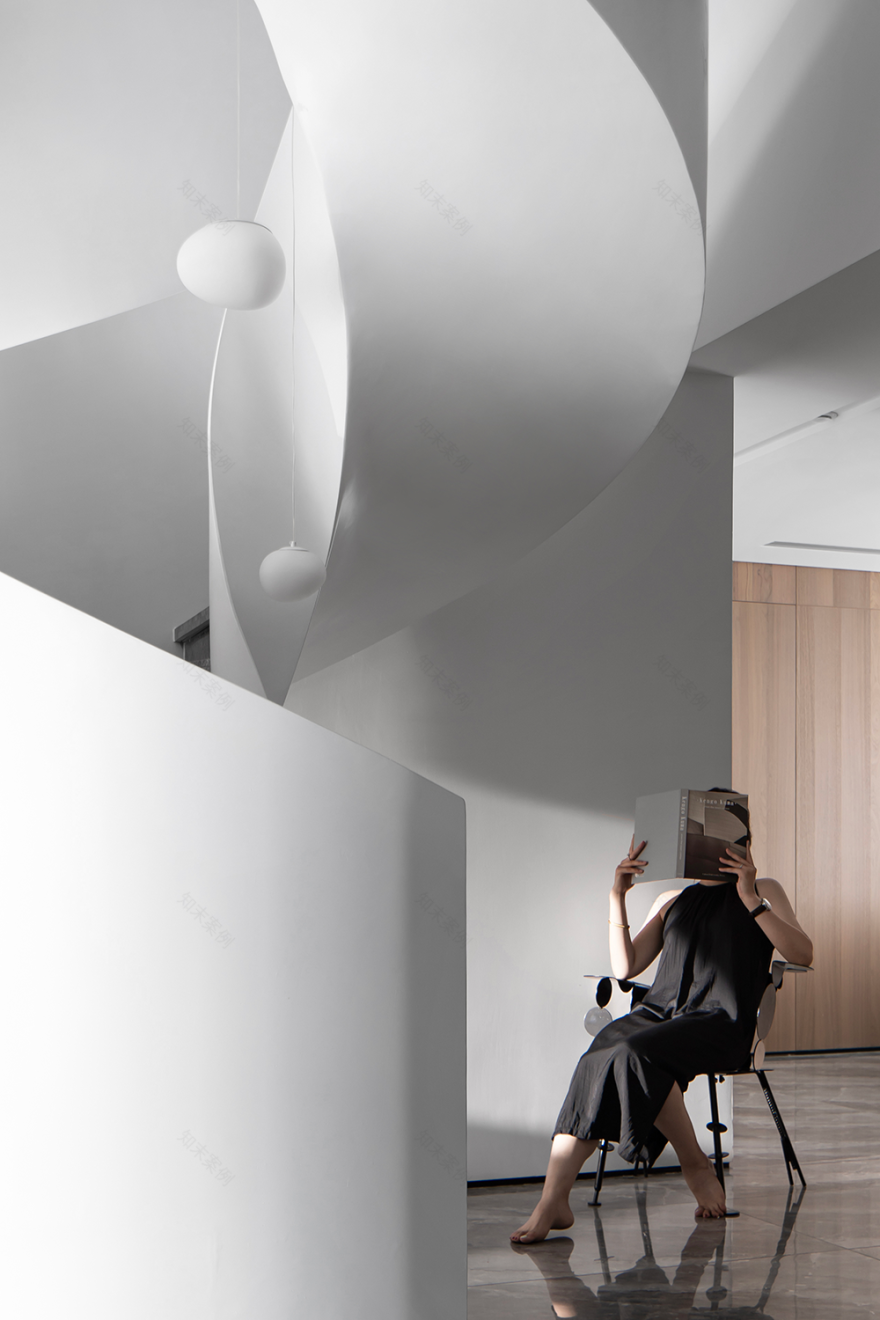 南广场花园现代简约家居设计丨高灰设计-1