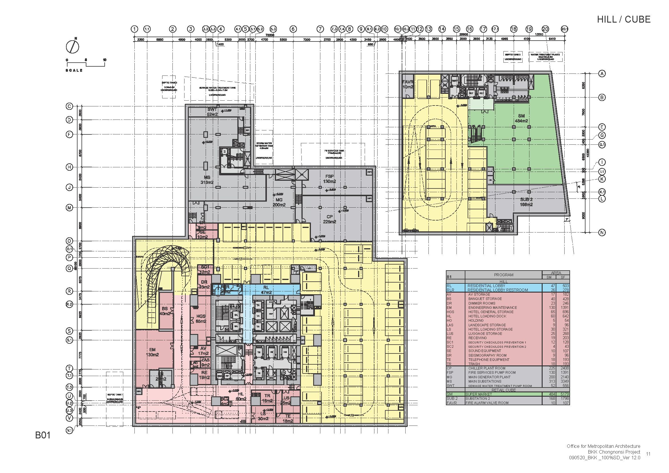 玛哈纳空塔（通常该建筑又名曼谷垂直花园曼谷画框，常见中文名还有通天塔 ，最准确名称以当地官方为准 ） 丨泰国曼谷丨OMA-29