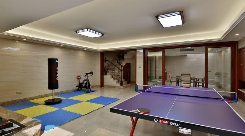 华润橡树湾现代中式别墅空间设计-15