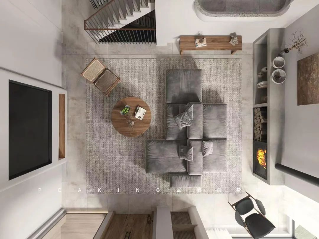 别墅装修 · 500㎡侘寂风-5