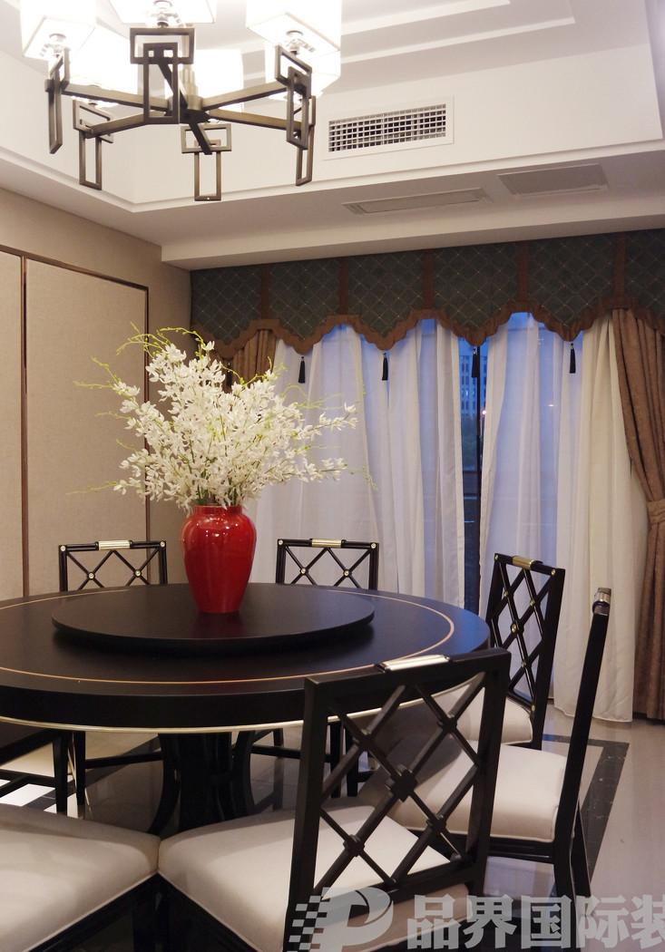 刘琦打造新中式风格龙湖青花瓷空间-12