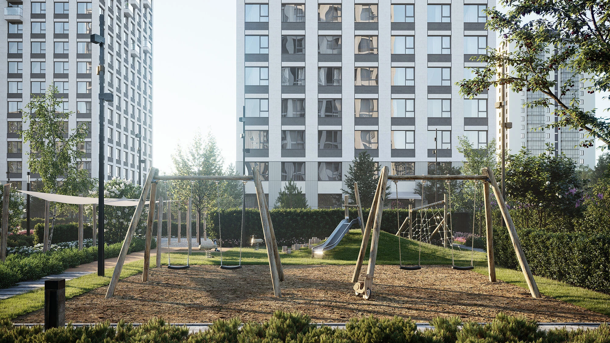 Dravert 可持续发展区丨俄罗斯鄂木斯克丨Brusnika 公司,Juul Frost 建筑事务所-14