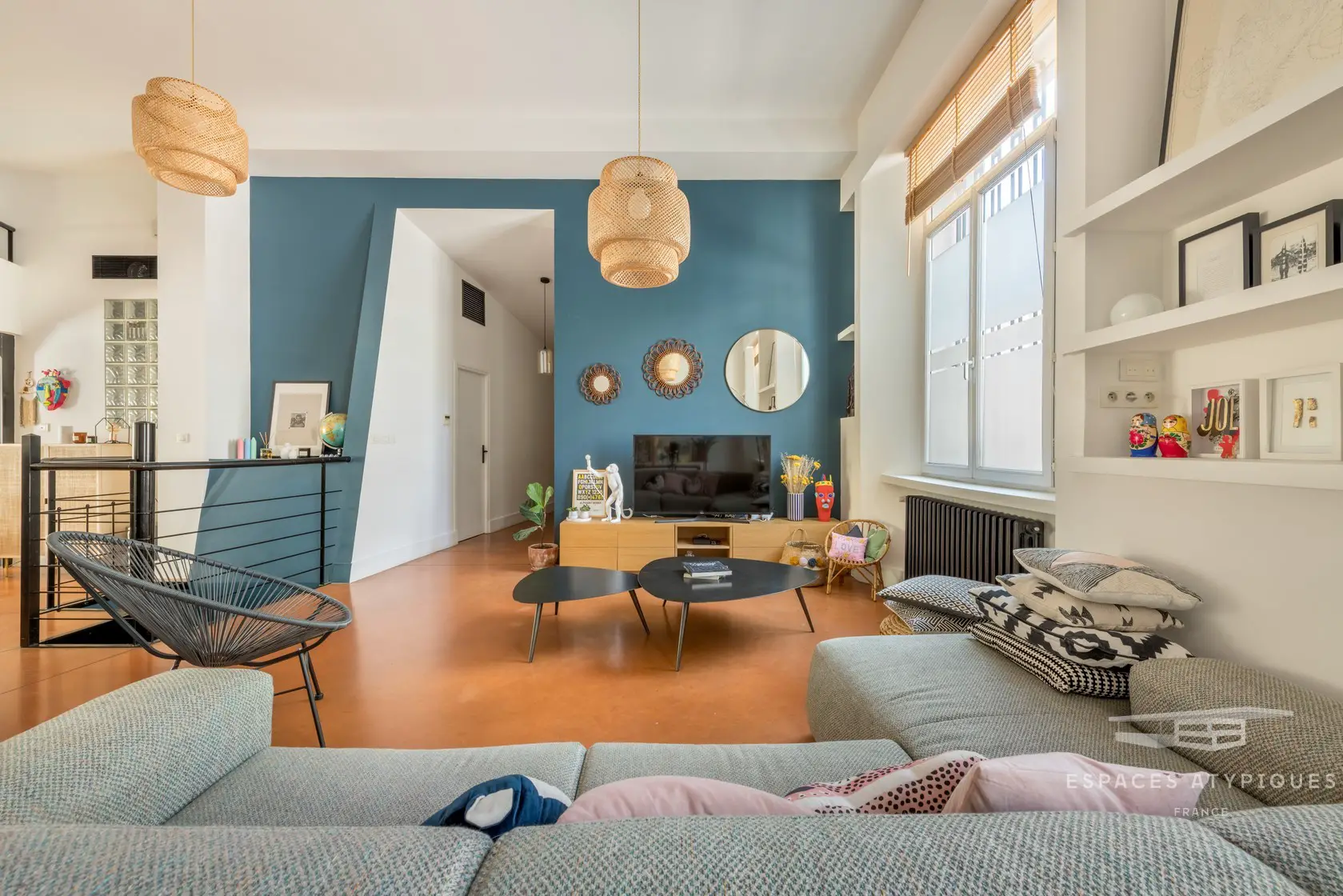 阳光绿意 | 前里昂邮局阁楼翻新设计-6