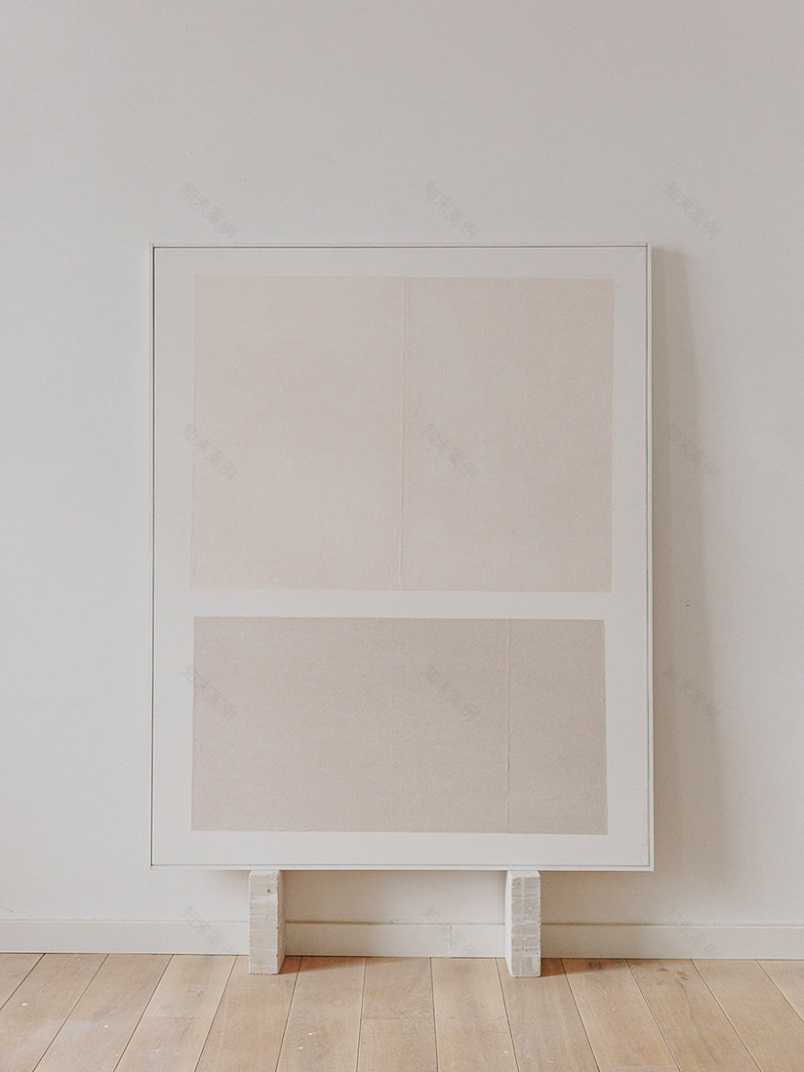 柏林艺术家金·巴特尔特的蜡笔抽象画“绘画”-19