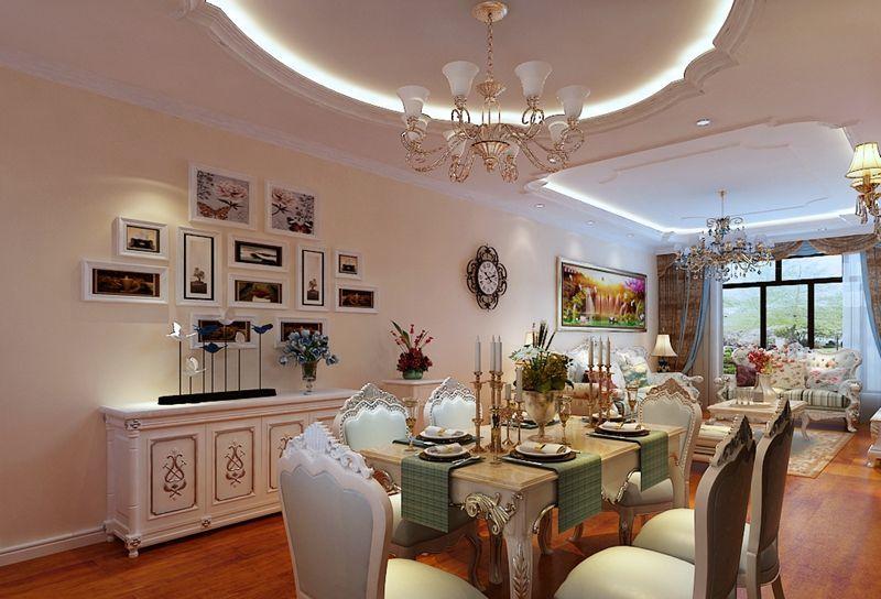 哈尔滨实创装饰打造四季上东96平大气欧式两居-13