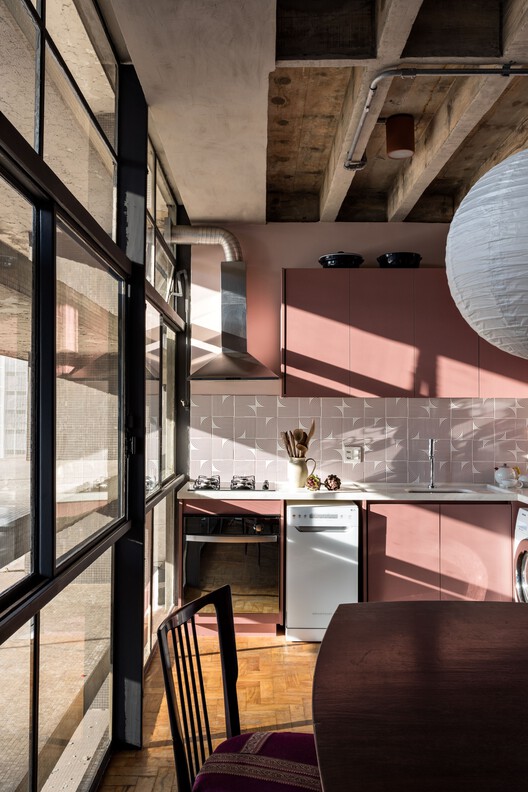 巴西圣保罗科潘大厦 E 座公寓丨Valdivieso Design-17