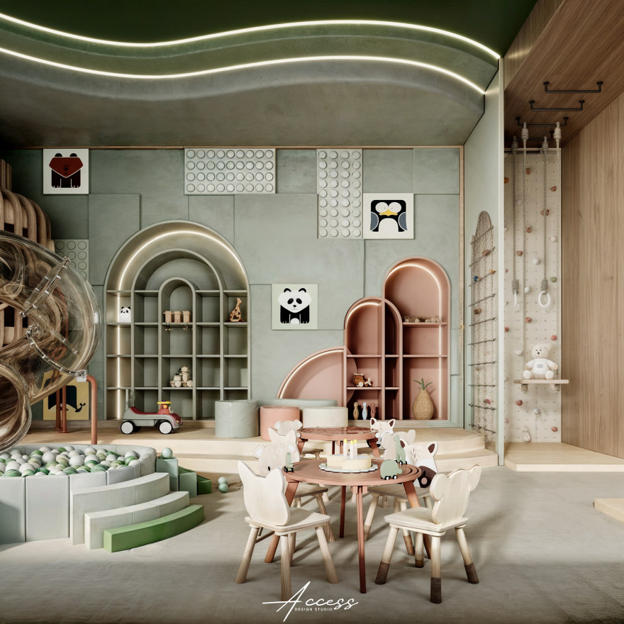 自然灵感儿童游戏室设计-7