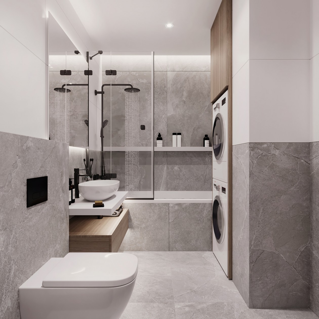 71㎡小空间设计 既明亮又舒适-17