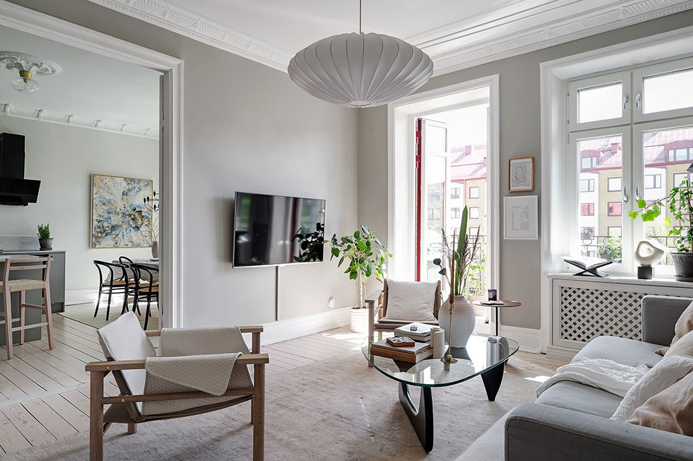 瑞典轻奢公寓,Scandinavian 风格设计-12