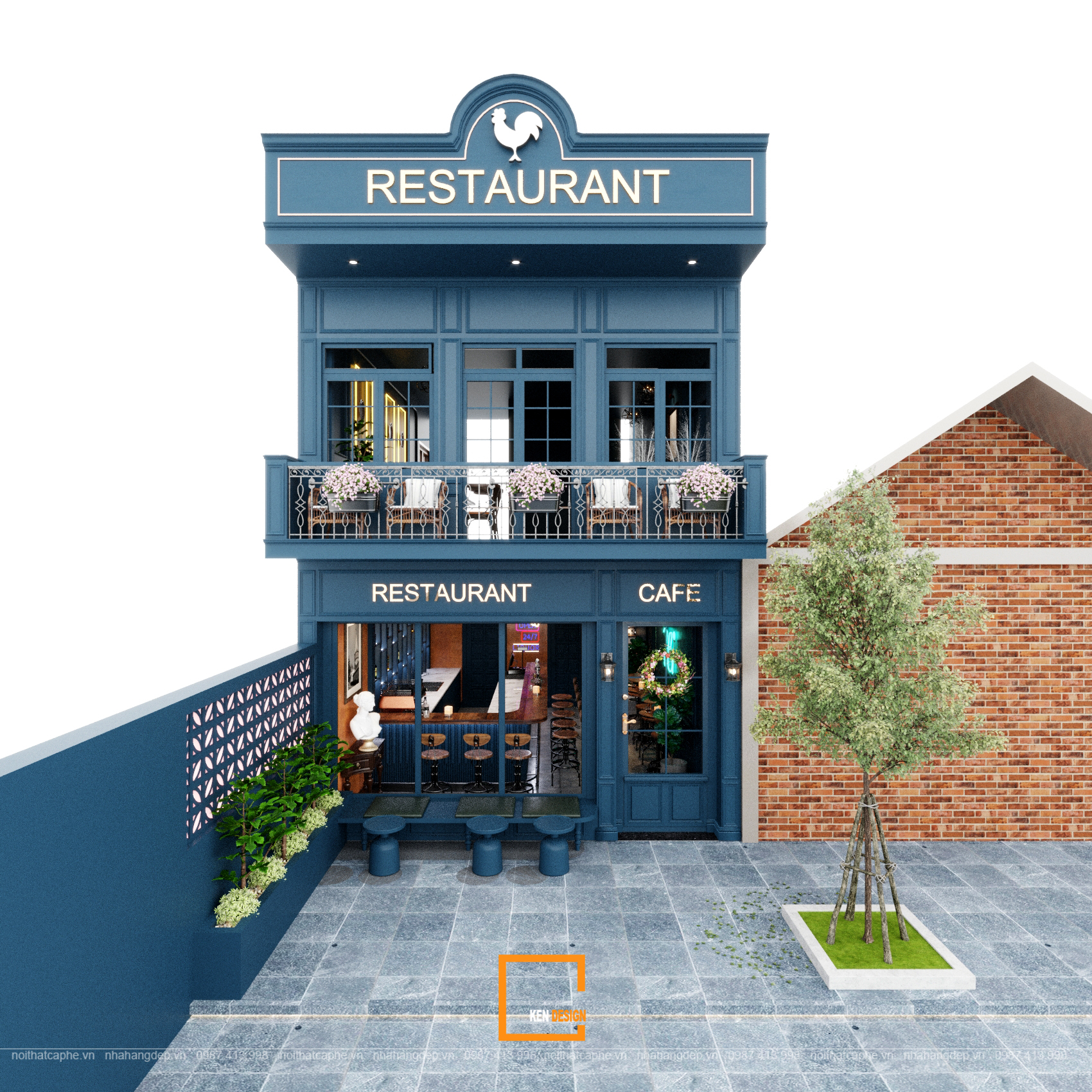 Ninh Bình酒吧设计项目丨越南丨Ken Design-19