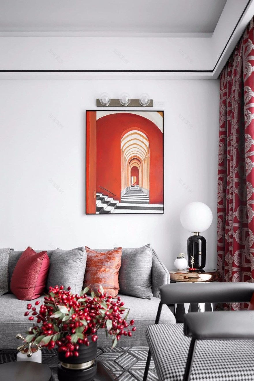 极致炫彩,打造唯美空间的摩登时尚-35