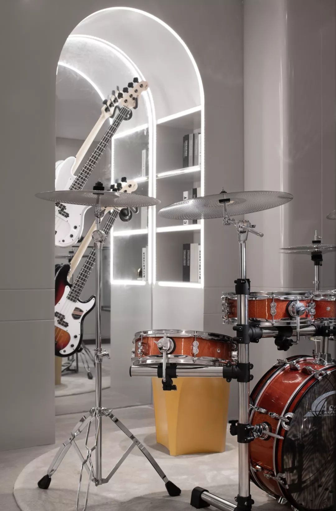 西安龙湖新壹城样板间 | 现代梦想家的音乐创作工作室-36