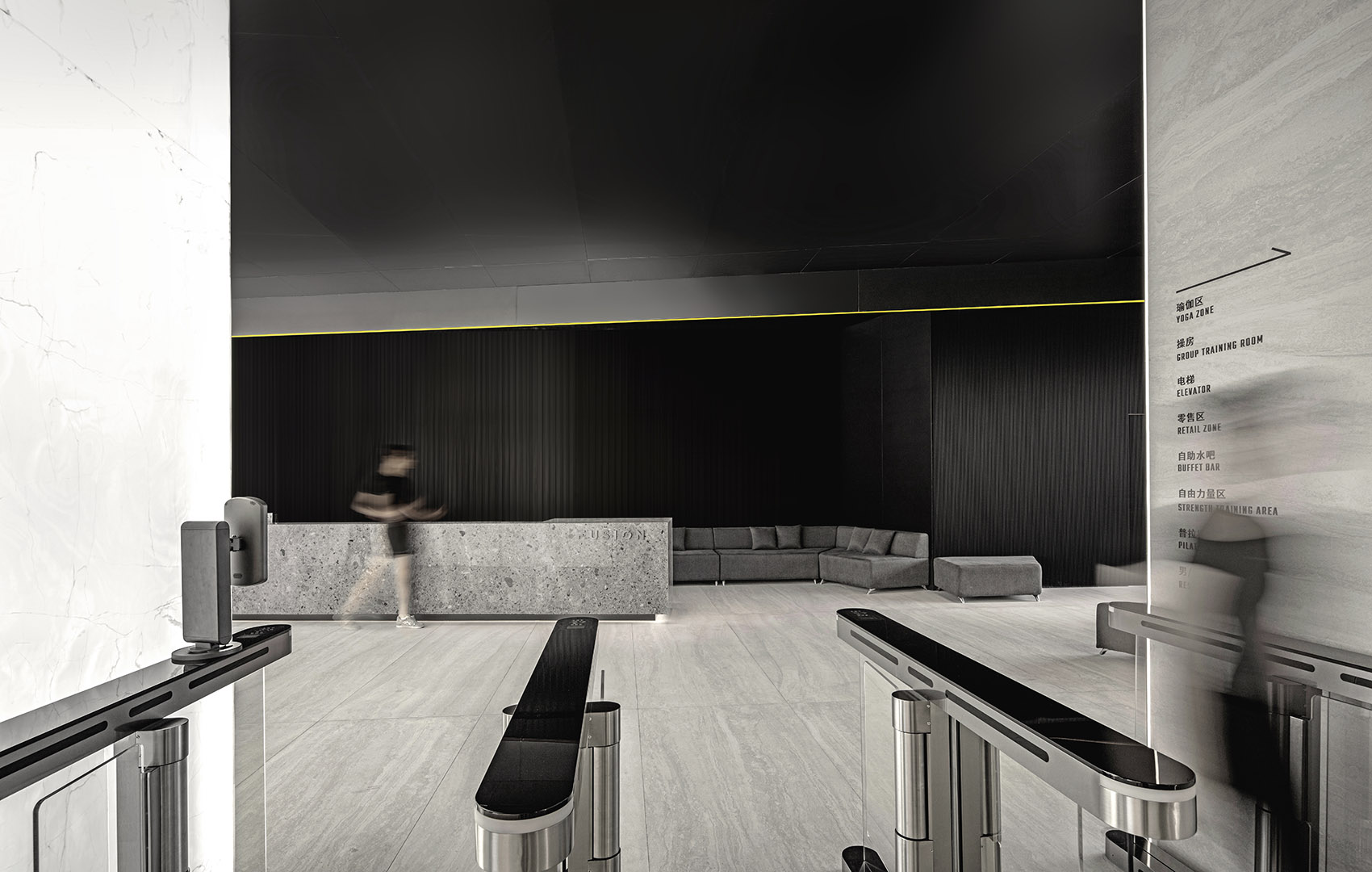 深圳·FUSION FITNESS热炼健身(侨城至臻店) / PONE | SOHO设计区-4