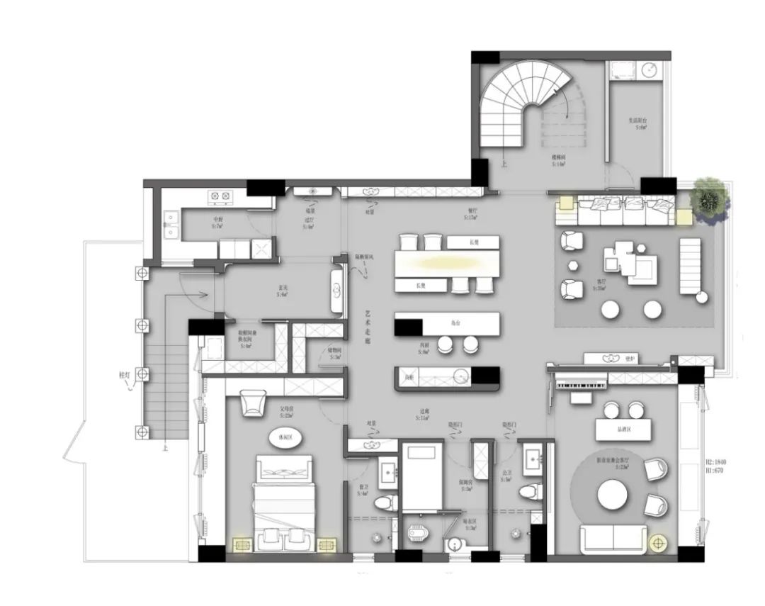 摩登法式浪漫 · 现代主义的完美生活诠释丨一度经纬-6
