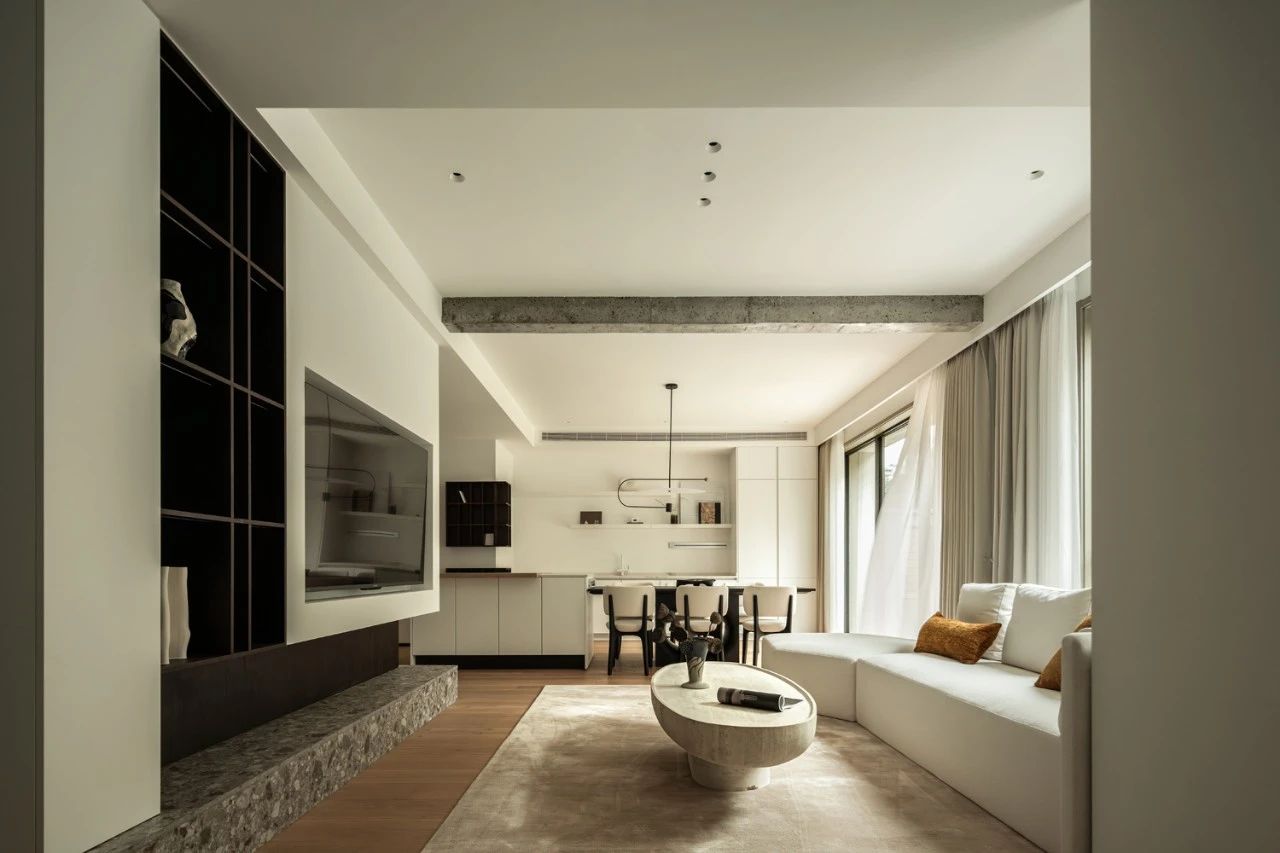 天津360㎡光影雅宅丨中国天津丨清美空间设计-16