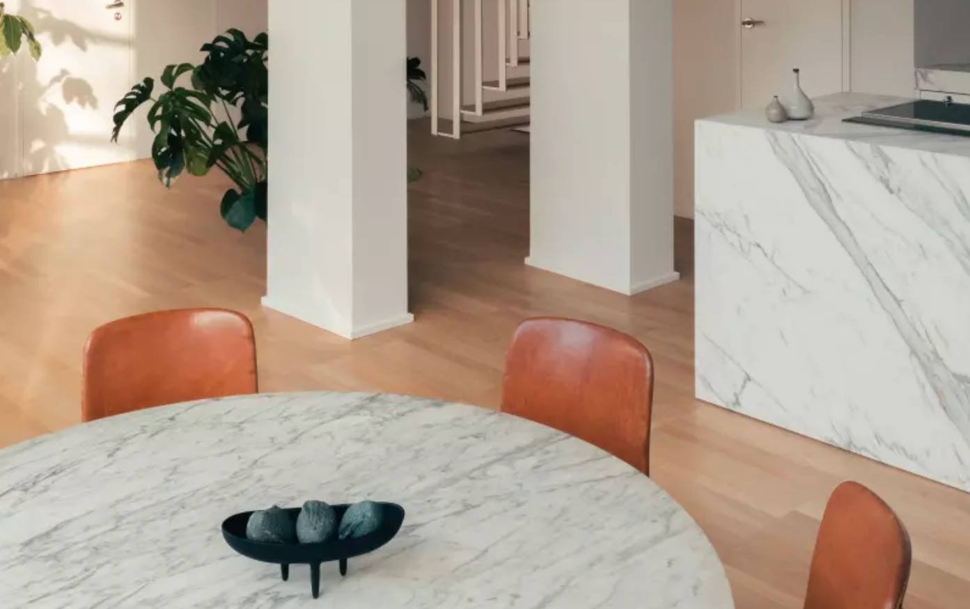 简洁风复式公寓设计  Bernard Dubois-17