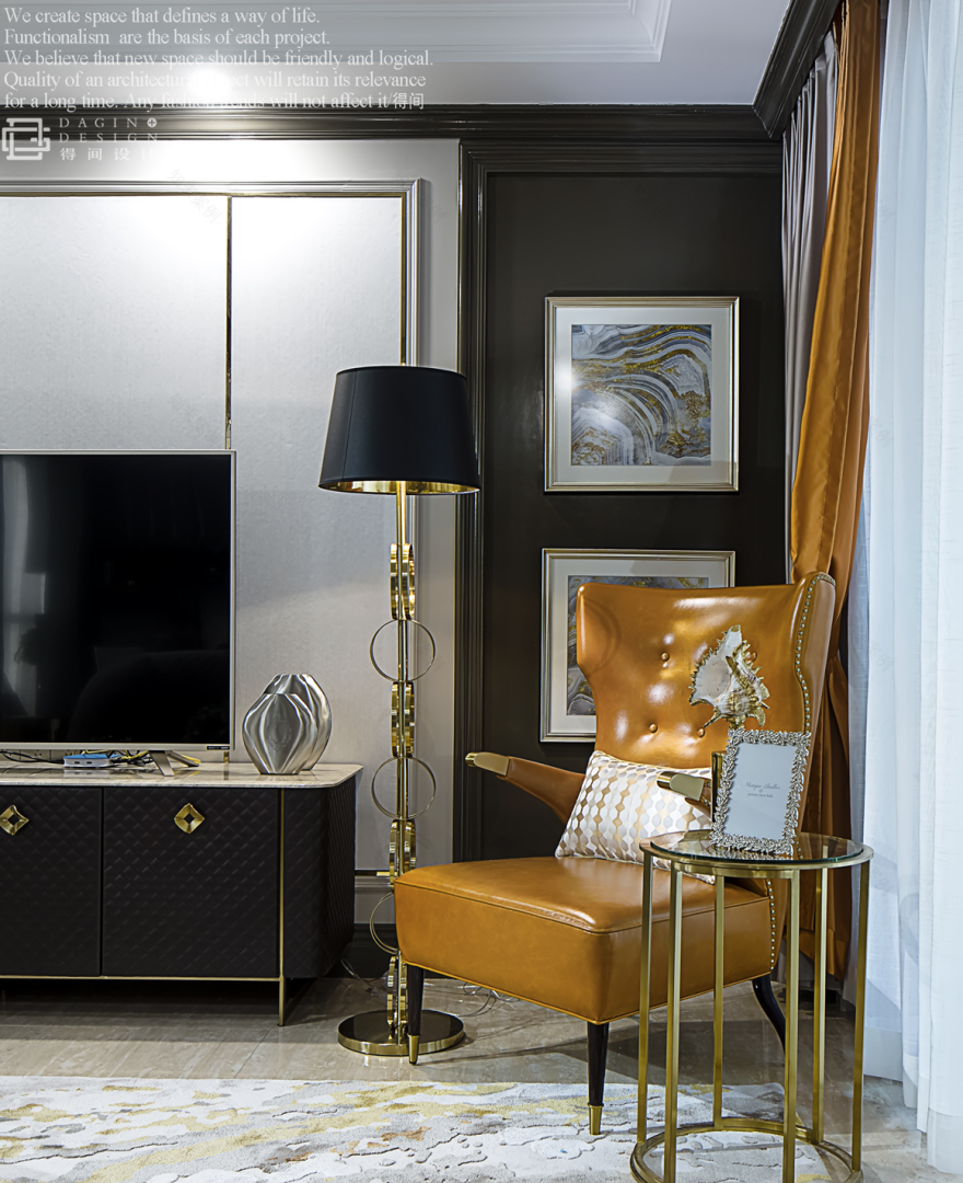 130㎡现代风格住宅 武汉得间设计-17