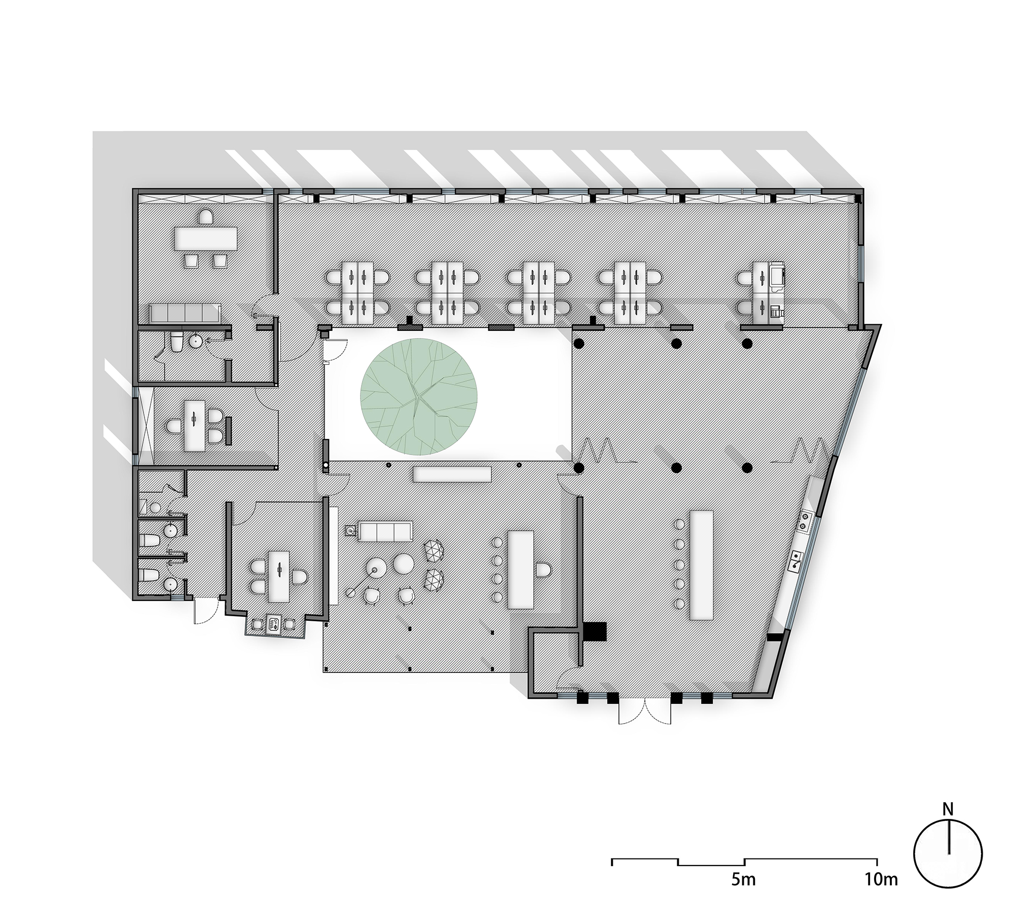 东风公园 3 号院办公空间丨中国北京丨北京 China Virtue 建筑设计有限公司-13