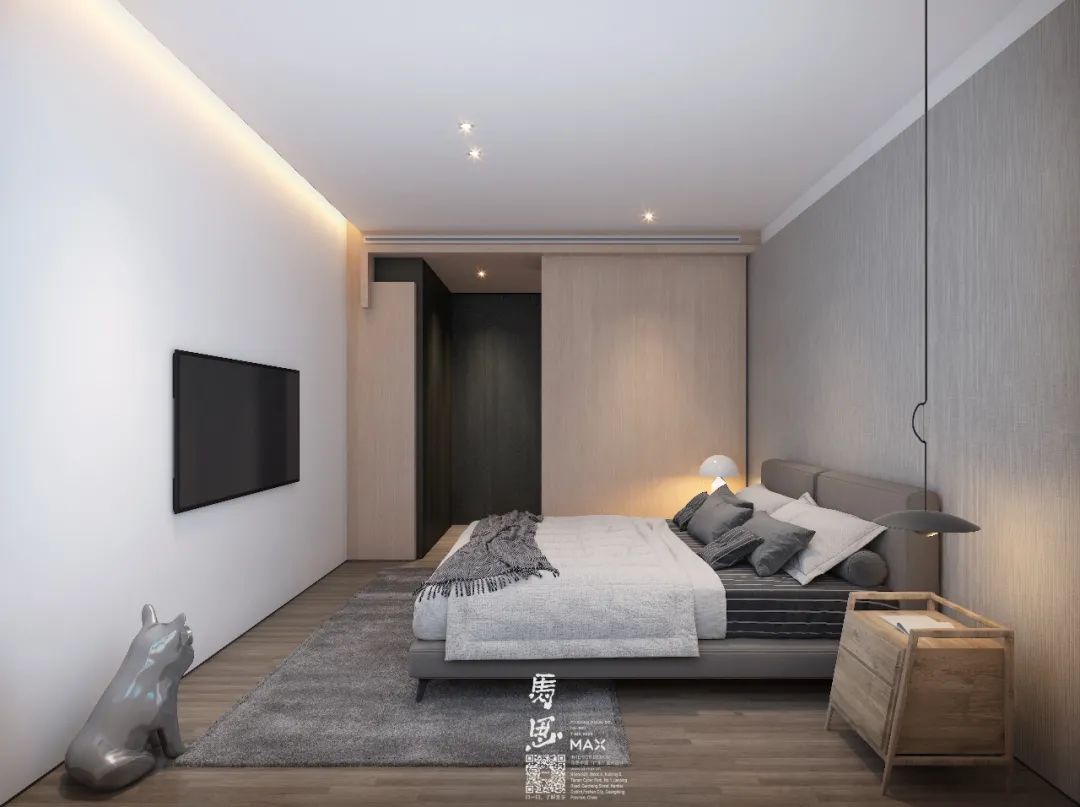 马思设计 | 现代简约,家的理想与心灵自由-24