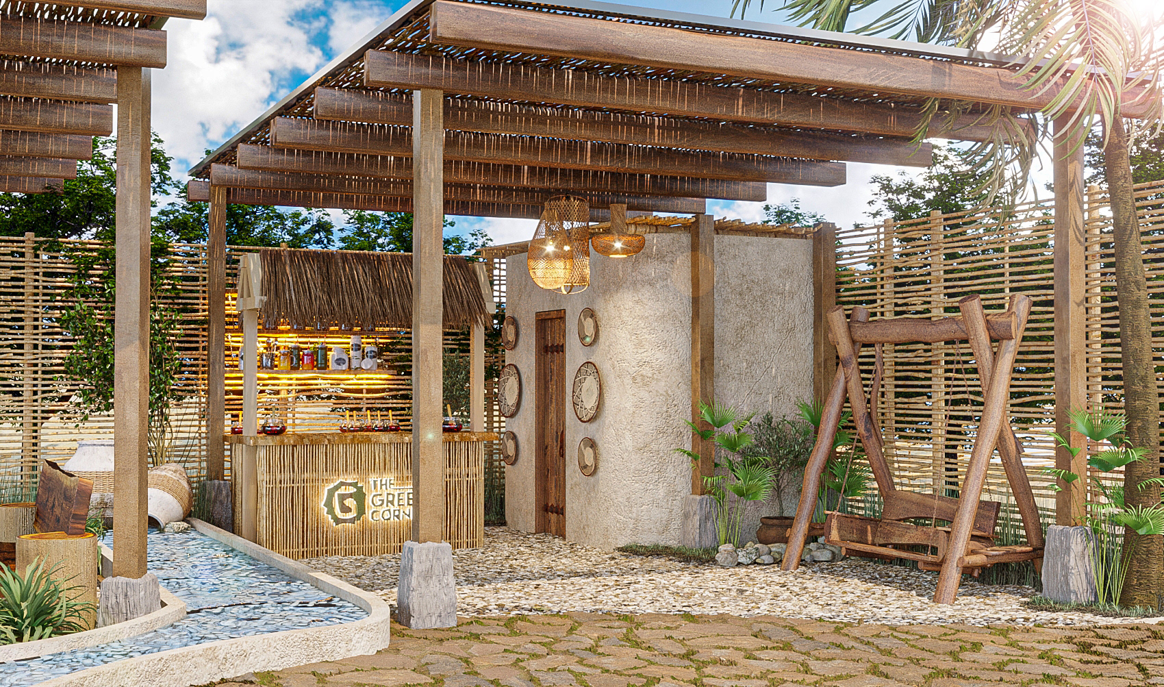 THE GREEN CORNER  植物苗圃外部设计丨埃及丨未明确提及-19