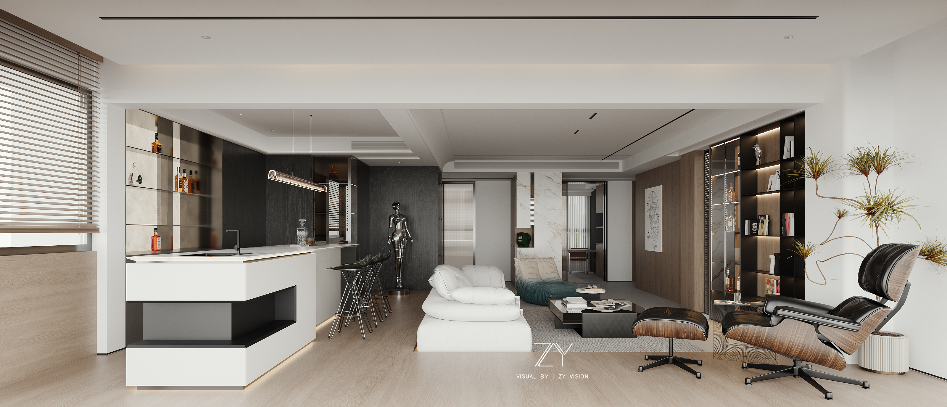 现代公寓效果图-1