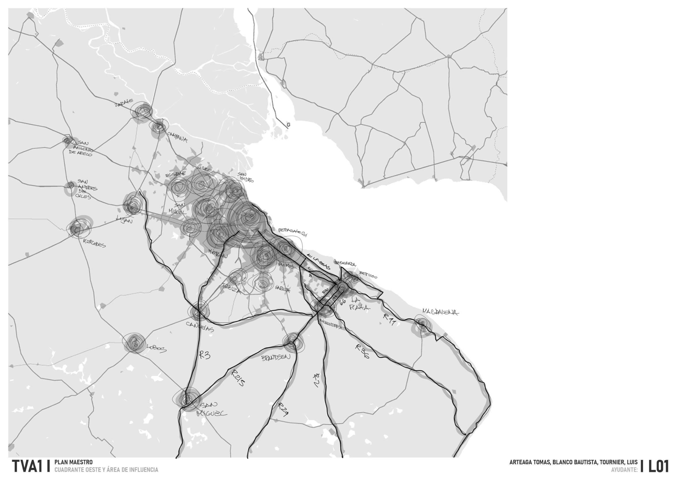 Plan Maestro para el Cuadrante Oeste 城市规划-6
