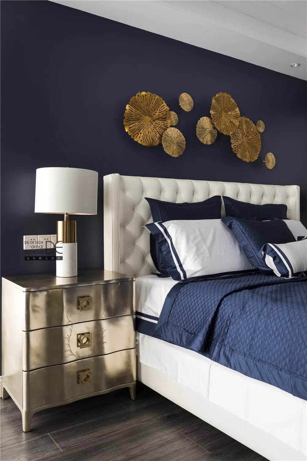 134m²轻奢主义·棕榈泉国际花园  DE设计事务所-32