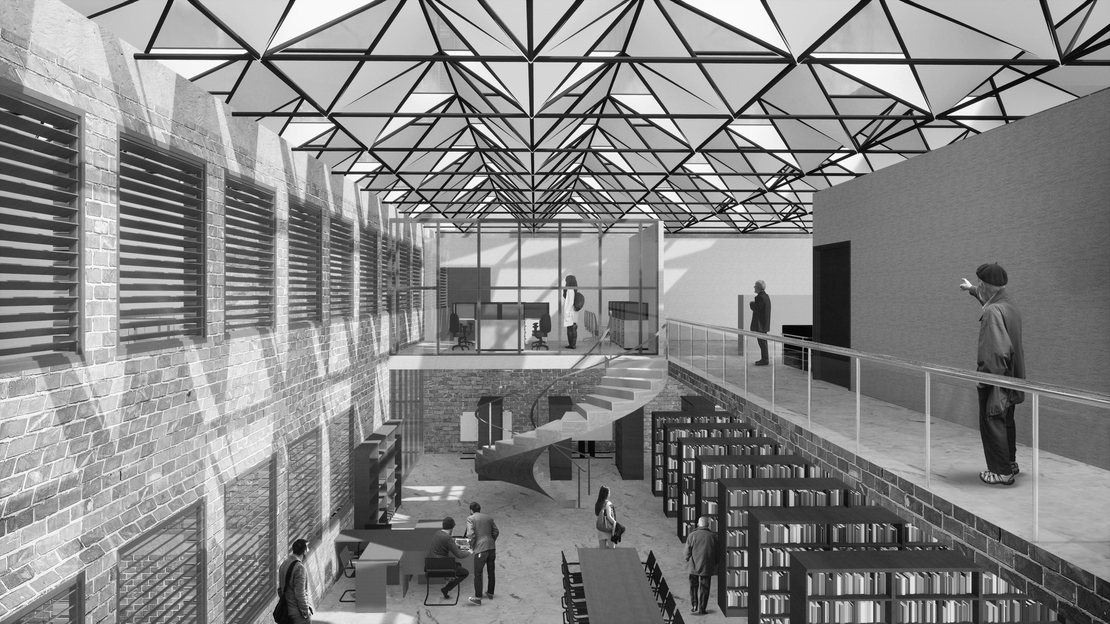 城市乌托邦 · 新型教育办公校园设计丨the glassbox collective-12