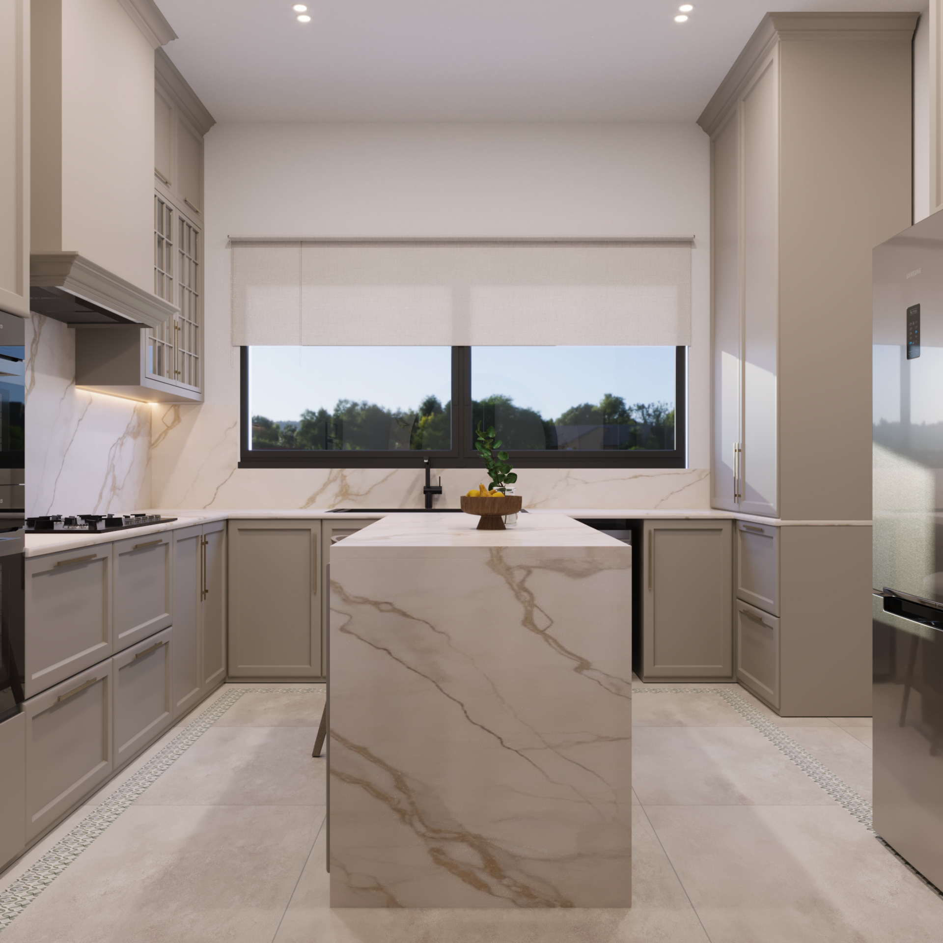 法式风格别墅丨No5 Designs-7