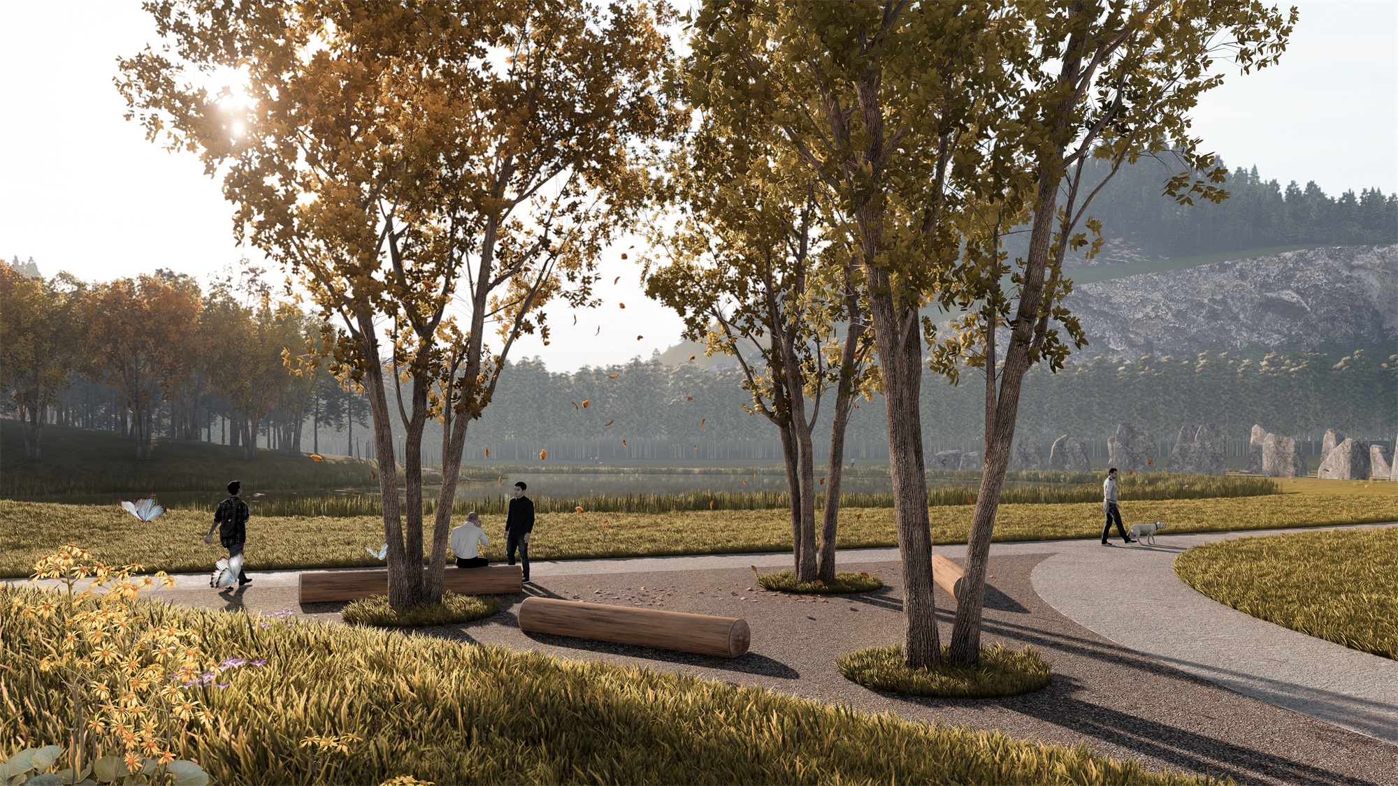 贵州矿山公园生态修复与景观营造丨Mind Studio 迈德景观-40