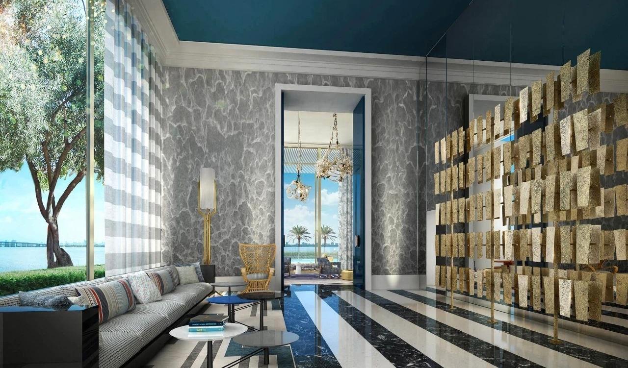 迈阿密超豪华海滨住宅 Elysee Miami丨JeanLouis Deniot,Arquitectonica-24