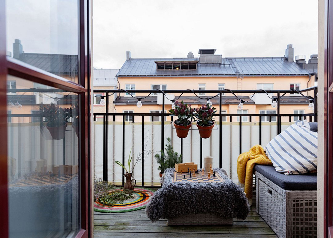 30 平米瑞典公寓的活力设计与巧妙布局-14