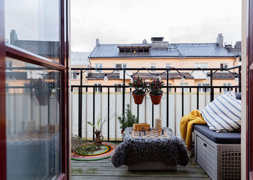 30 平米瑞典公寓的活力设计与巧妙布局-14