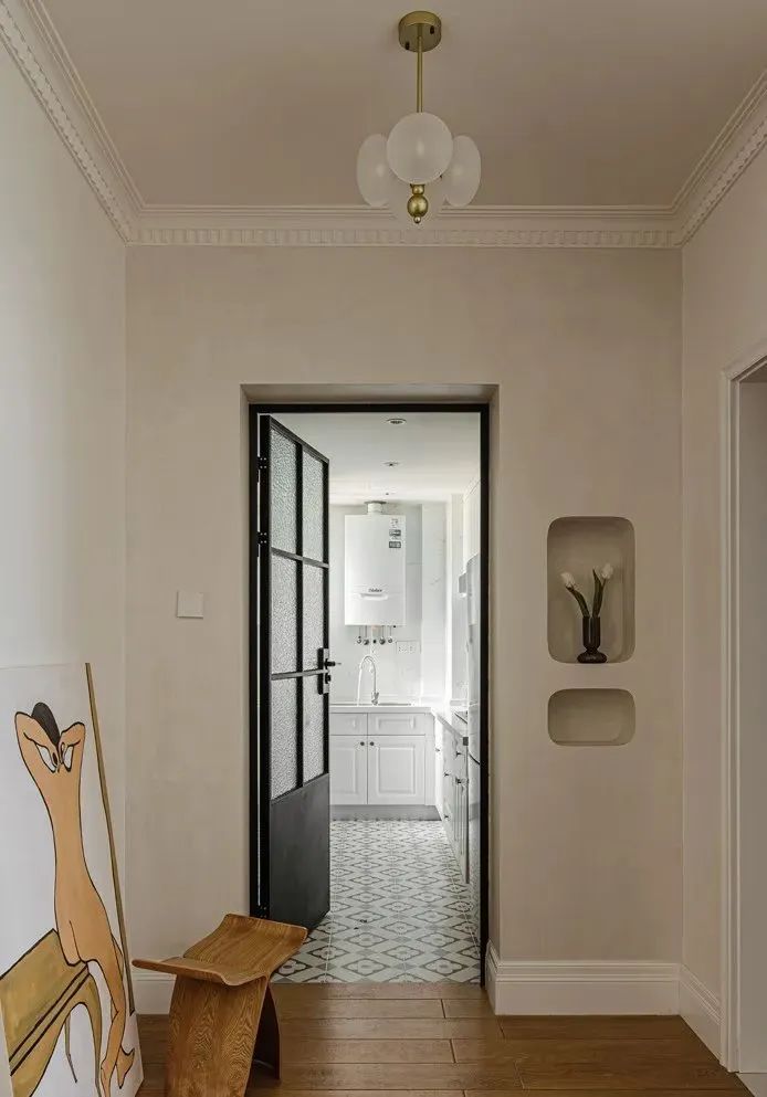 91㎡两居改一居，柔和的色调，温暖的材质，美好无处不在！-50