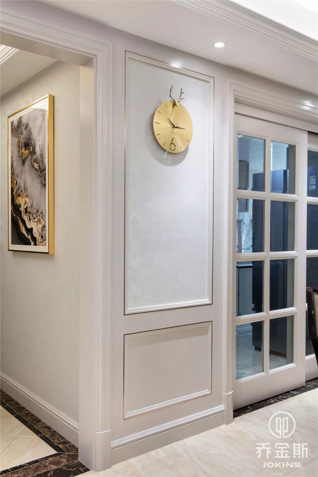 常州九洲新世界花苑美式轻奢套间设计-37