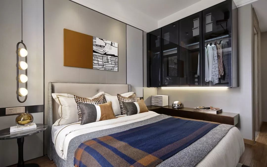 融创东莞黄江晨熙花园住宅样板房 | 枫叶棕的渐变光影-18