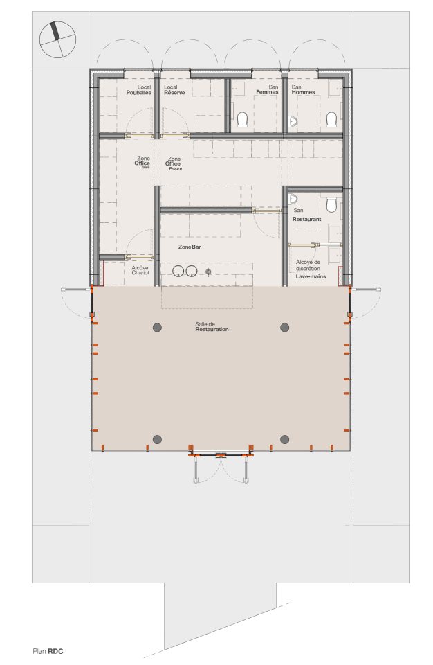 Lure休闲基地水上活动建筑及快餐厅建设丨法国丨GHEZA Thierry（建筑师）-12