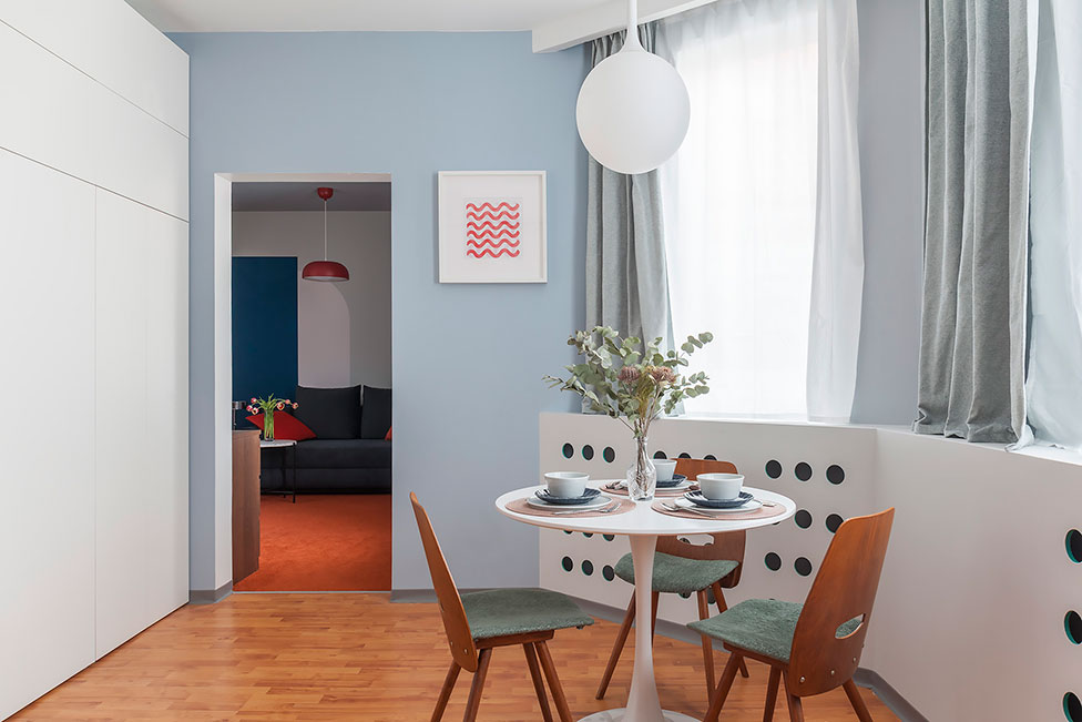 莫斯科58.8㎡色彩缤纷的出租公寓  M.Buro-4