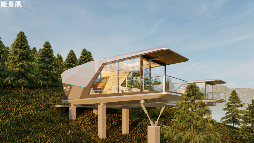 可移动太空舱民宿能量舰海外传播策略-8