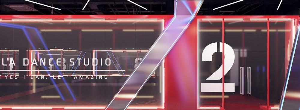 培训机构丨【由里建筑设计】北京LA街舞学苑-10