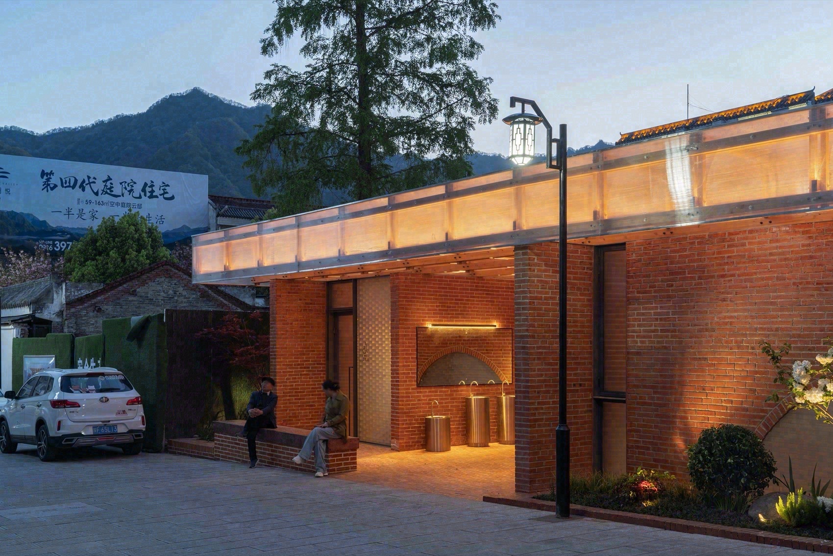 留坝老街红砖公厕丨中国汉中丨尌林建筑设计事务所-20